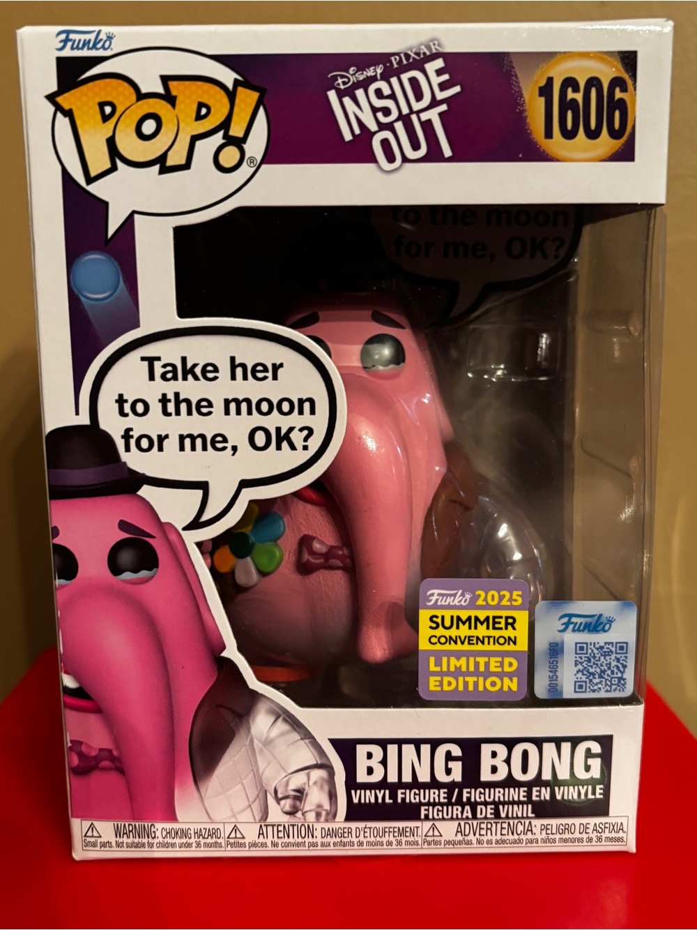 Inside Out Bing Bong Funko Pop